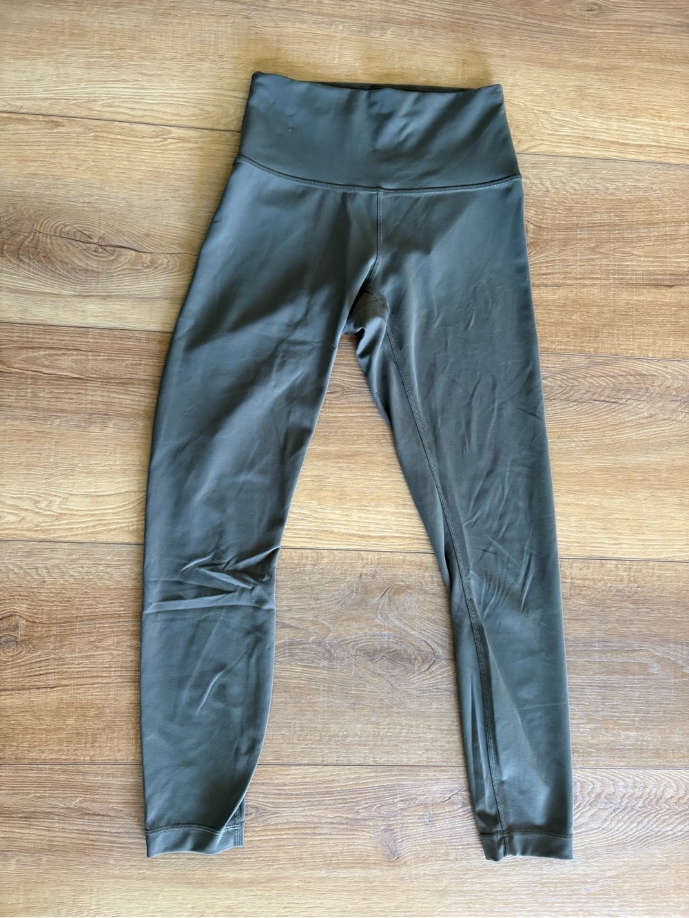 lululemon athletica Olive Green High-Waist Leggings